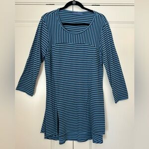 Blue Striped Women's Tunic